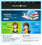 Education web site template 20060