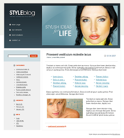 Style WordPress Theme