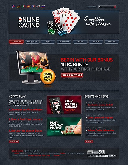 Casino Template