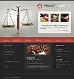 Legal web site template 20277