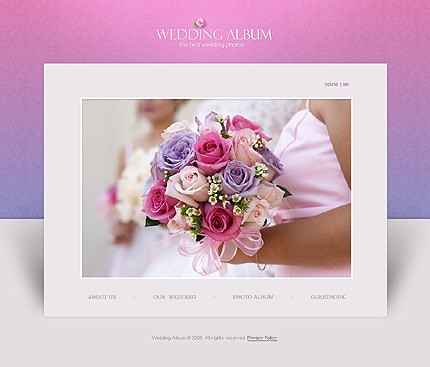 women wedding custom band A new wedding album flash template has just been