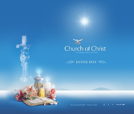 Church of Christ Flash Template