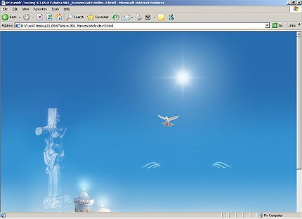 church&nbsp;site template