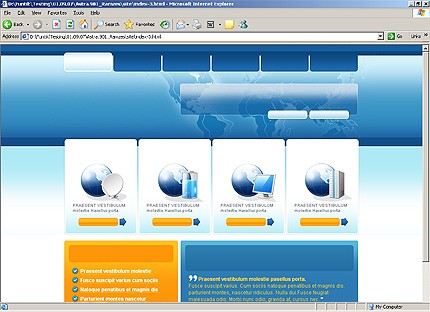 communication&nbsp;website template