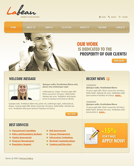 Business Website Template