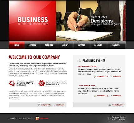 Business Website Template