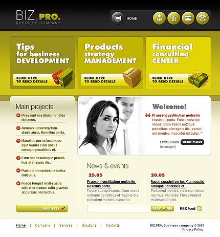 Business Website Template