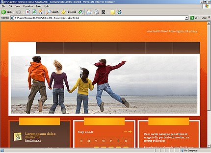 church&nbsp;website template