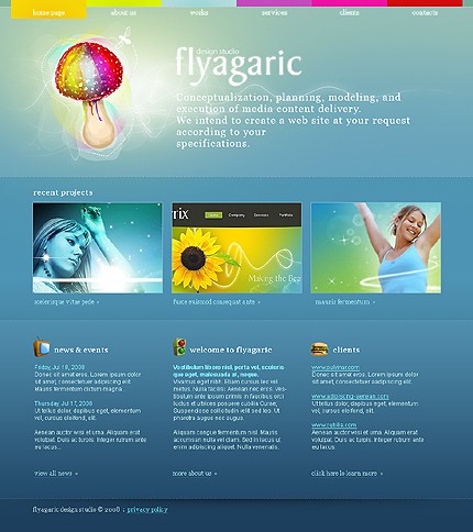 Design Studio Website Template