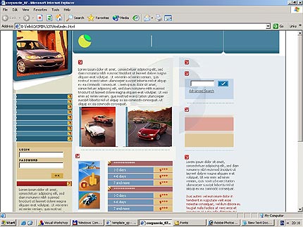 dealer&nbsp;website template