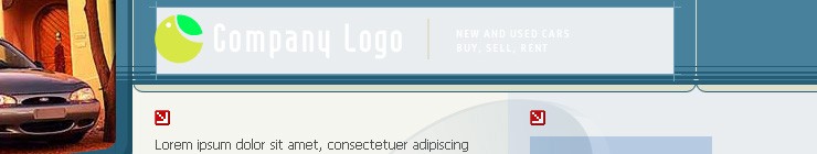 auto&nbsp;website template