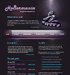 Sports web site template 21065