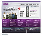 Web site hosting template 21082