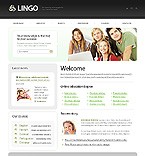 Education web site template 21119