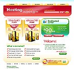 Web site hosting template 21205