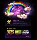 Web design template 21217