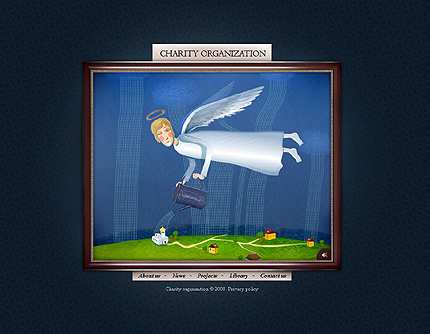 Charity Organization Flash Template