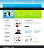 Education web site template 21283