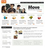 Education web site template 21296
