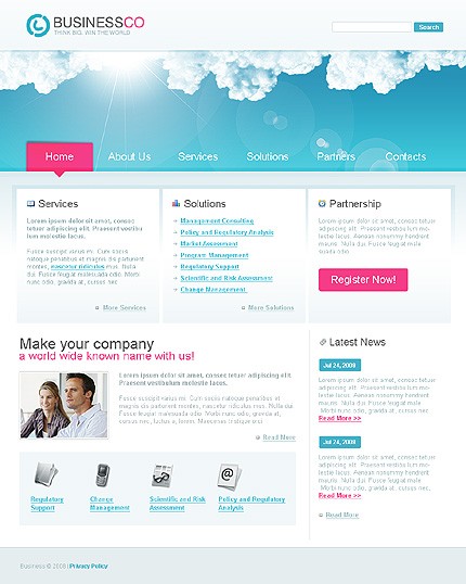 Business Website Template