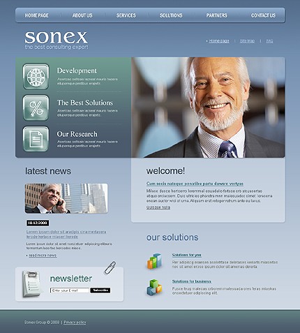 Consulting Website Template