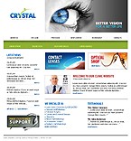 Medical web site template 21360