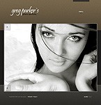 Flash web site template 21362