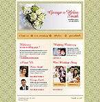 Flash web site template 21384