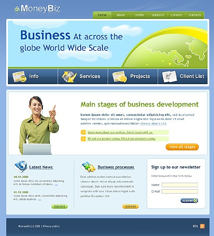 Business Website Template