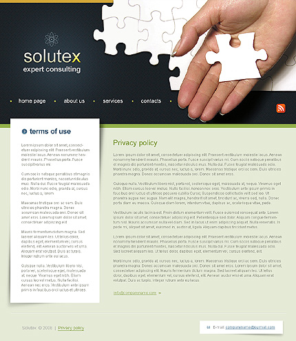 solutex&nbsp;site template