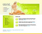 Medical web site template 21427