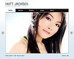 Flash web site template 21477