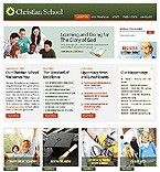 Education web site template 21490