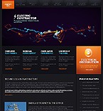 Industrial web site template 21492