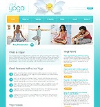 Sports web site template 21506