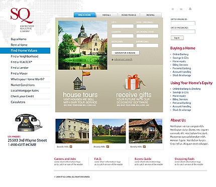 Real Estate Website Template