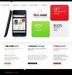 Web site hosting template 21515
