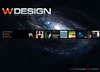 Flash web site template 21521