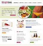 Medical web site template 21581