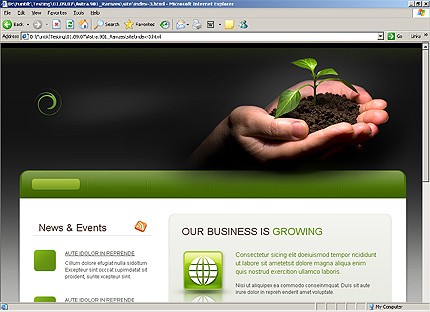 bizz&nbsp;website template