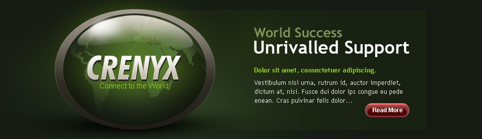 crenyx&nbsp;website template