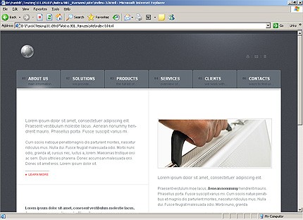 business&nbsp;website template