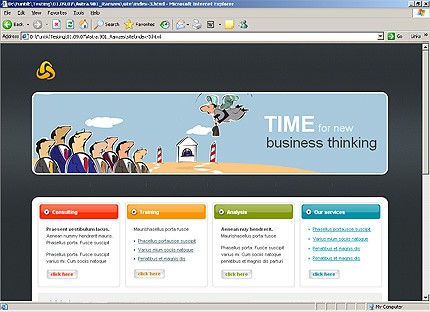 company&nbsp;website template
