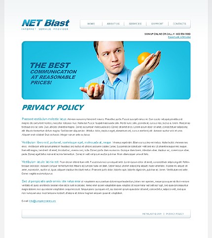 net&nbsp;site template
