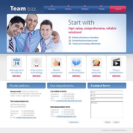 team&nbsp;site template