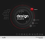 Flash web site template 21681