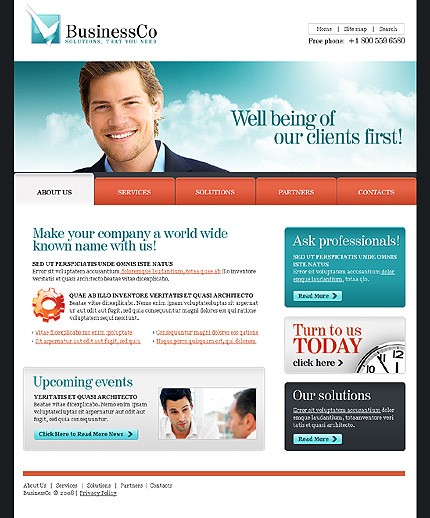 Business Website Template