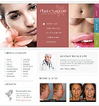 Medical web site template 21713