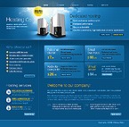 Web site hosting template 21715