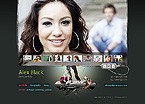 Flash web site template 21749